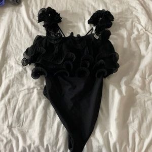 Ruffle Body suit